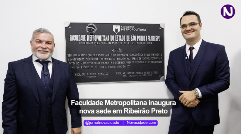 Faculdade Metropolitana inaugura nova sede e amplia presença no cenário educacional brasileiro